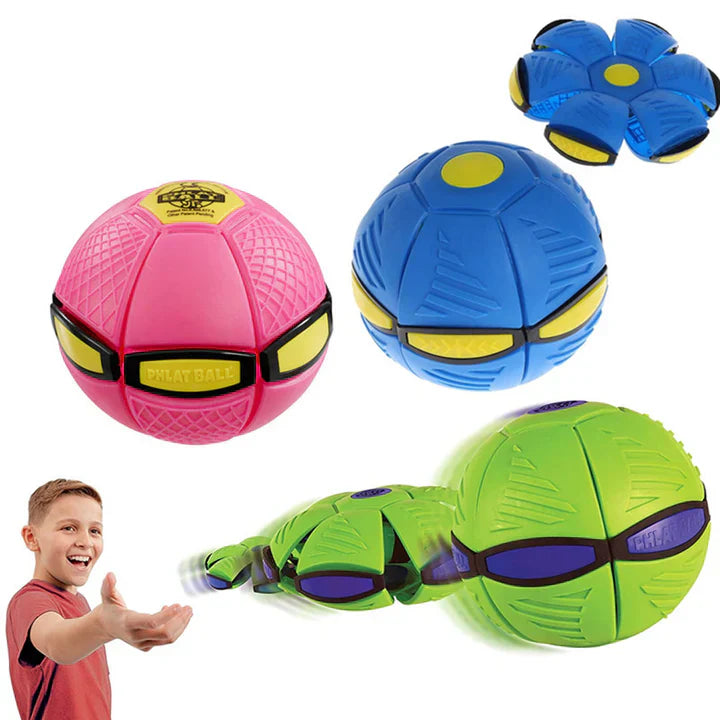 Throw Disc & Catch The Ball