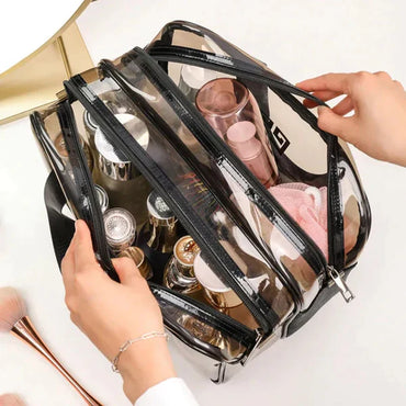 Double Layer Water Proof Cosmetic Bag.