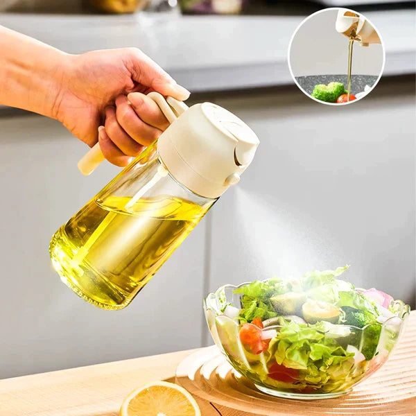 2 in 1 Oil Jug And Spray