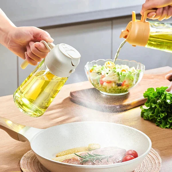 2 in 1 Oil Jug And Spray