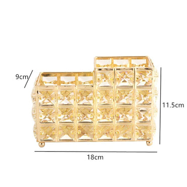 Nordic Crystal Makeup Brush Holder