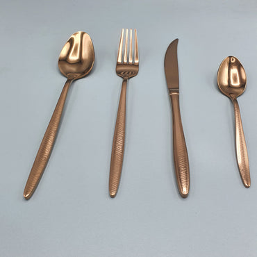 8 Person Cutlery Set 36 pieces - Bronze