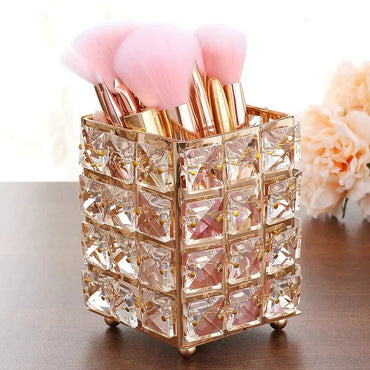 Crystal Makep Brush Holder