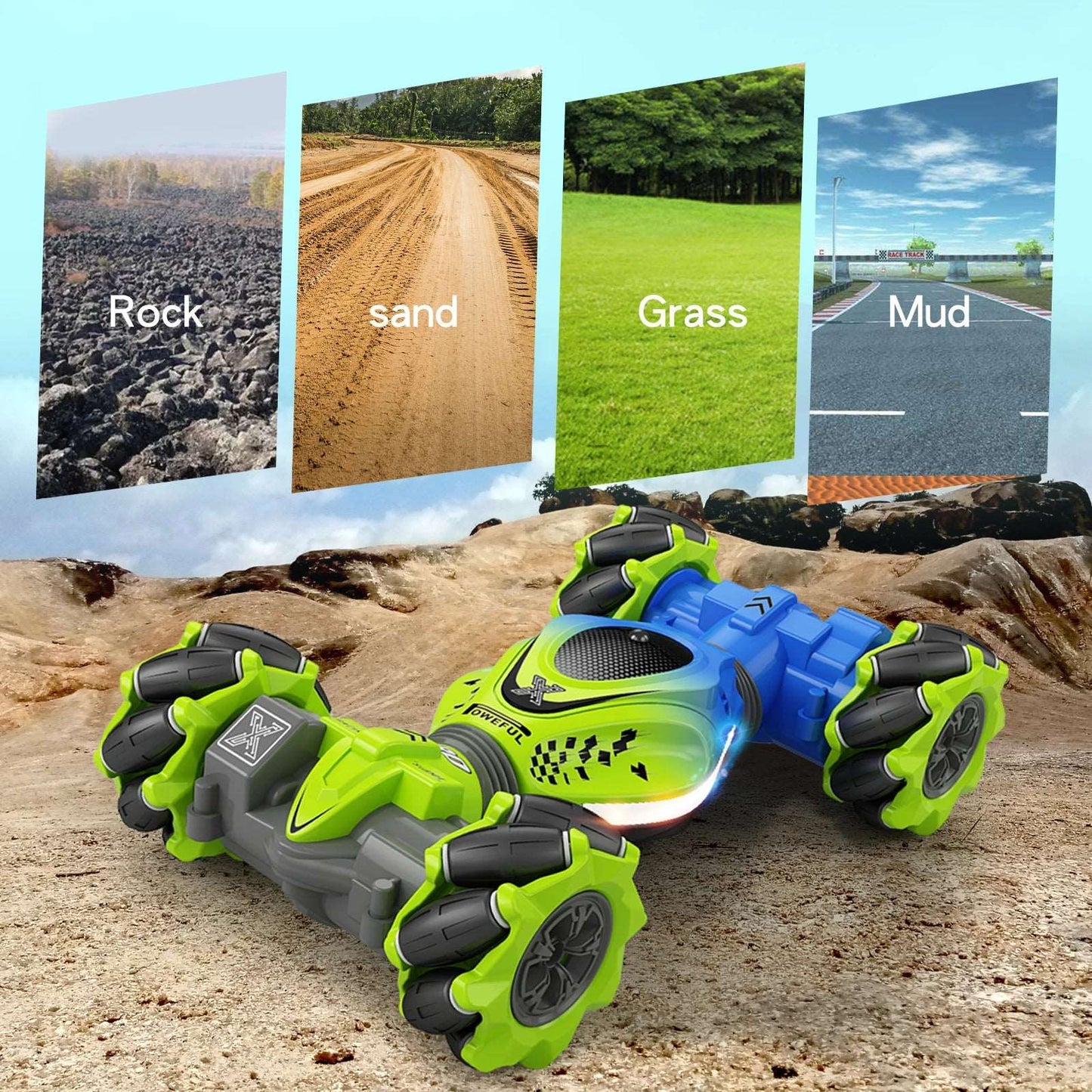 4WD R/C Motion Gesture Stunt Car