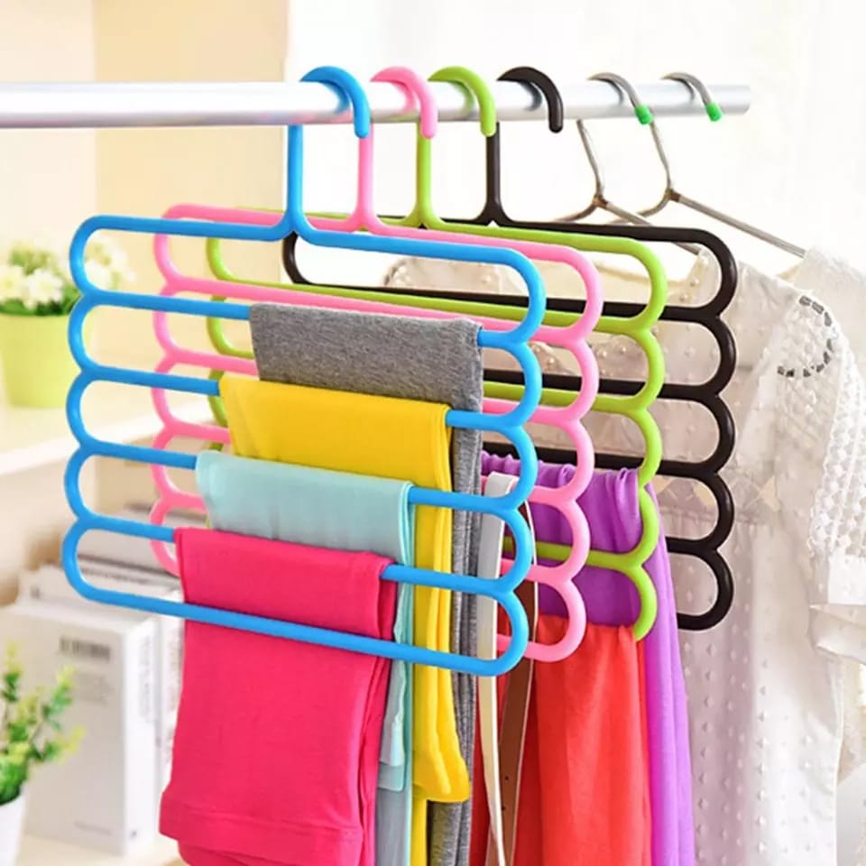 5 Layer Trouser Hanger pack of 10