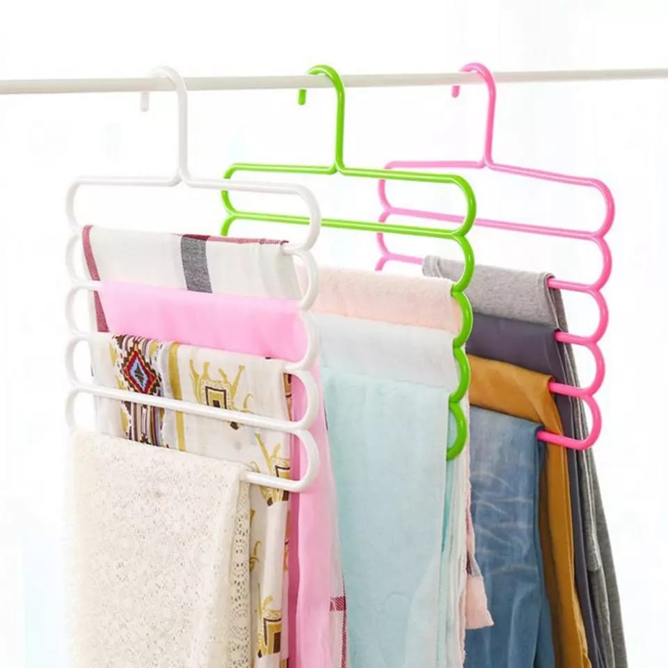 5 Layer Trouser Hanger pack of 10