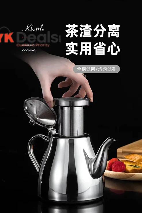 2.0L Stainless Steel Kettle Tea Pot