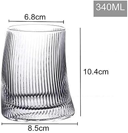 Premium Crystal Cocktail Curve Glass (6 Pcs Set)