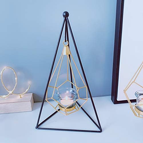 Modern Candle Holder for Home Decoration with Intriguing Geometric Design