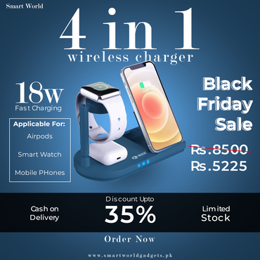 4 in 1 Wireless Charger