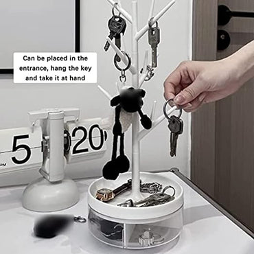 Branch Jewelry Rack with Rotatable Base