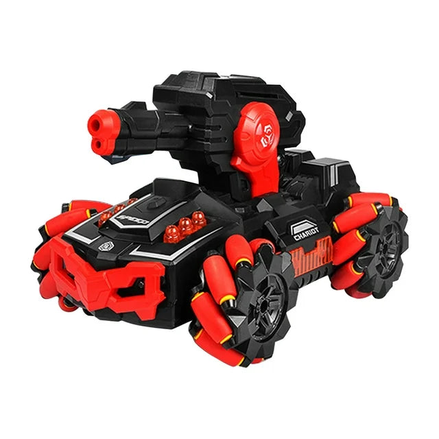 Water Balls Bomb Fire RC Tank with Light Sound & Smoke