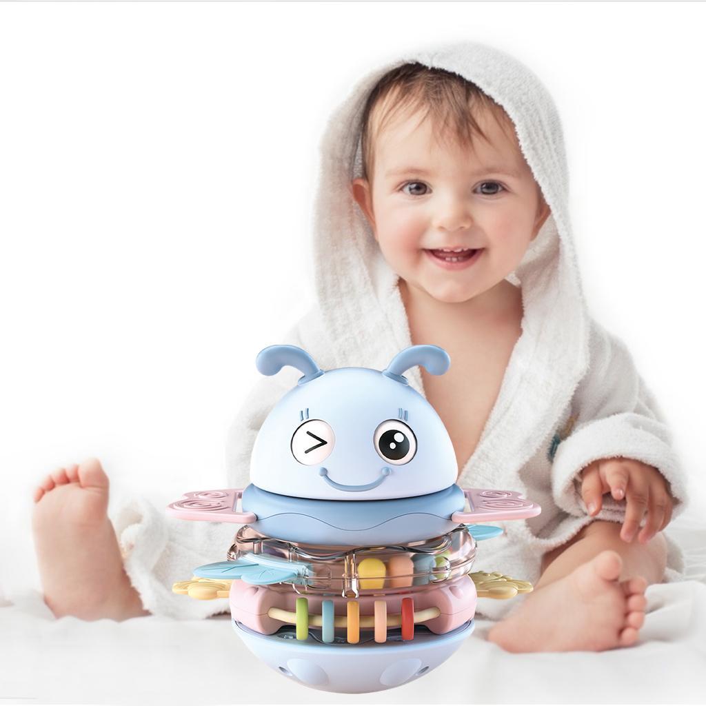 Stacking Musical Rattle Teething Toy