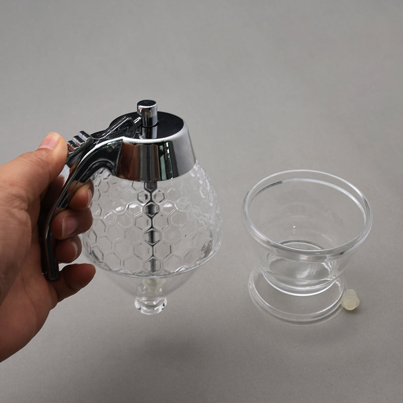 Honey Dispenser Jars No Drip Honey Dispenser Storage Bottles & Jars Acrylic Glass