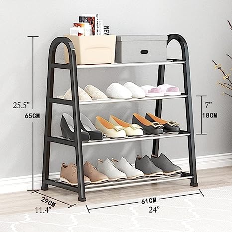 4 Layers Ushaped Multifunctional Shoe Storage Rack