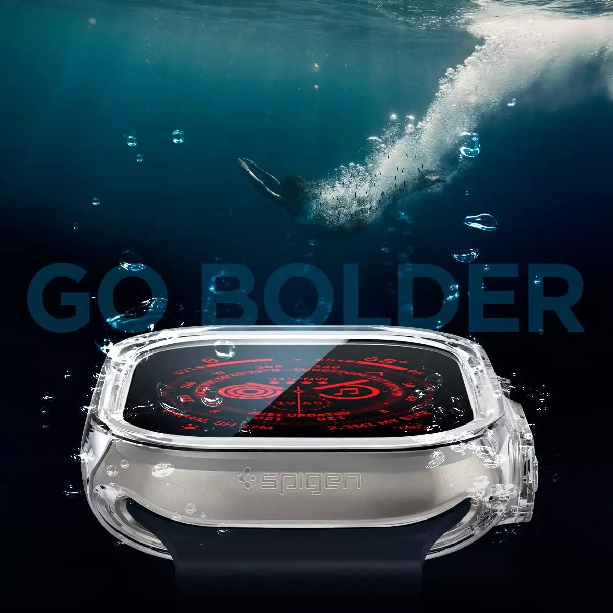 Apple Watch Ultra 2 / 1 Ultra Hybrid Case Crystal Clear