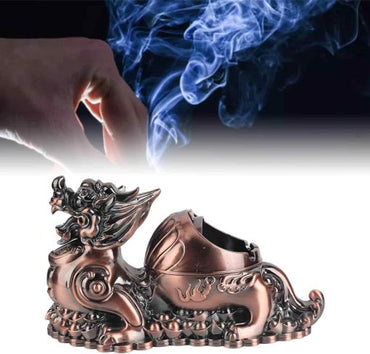 Feng Shui Ashtray with Lid