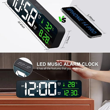 LED Digital Alarm Clock (T)