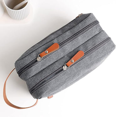 Dual Pocket Travel Toiletry Bag
