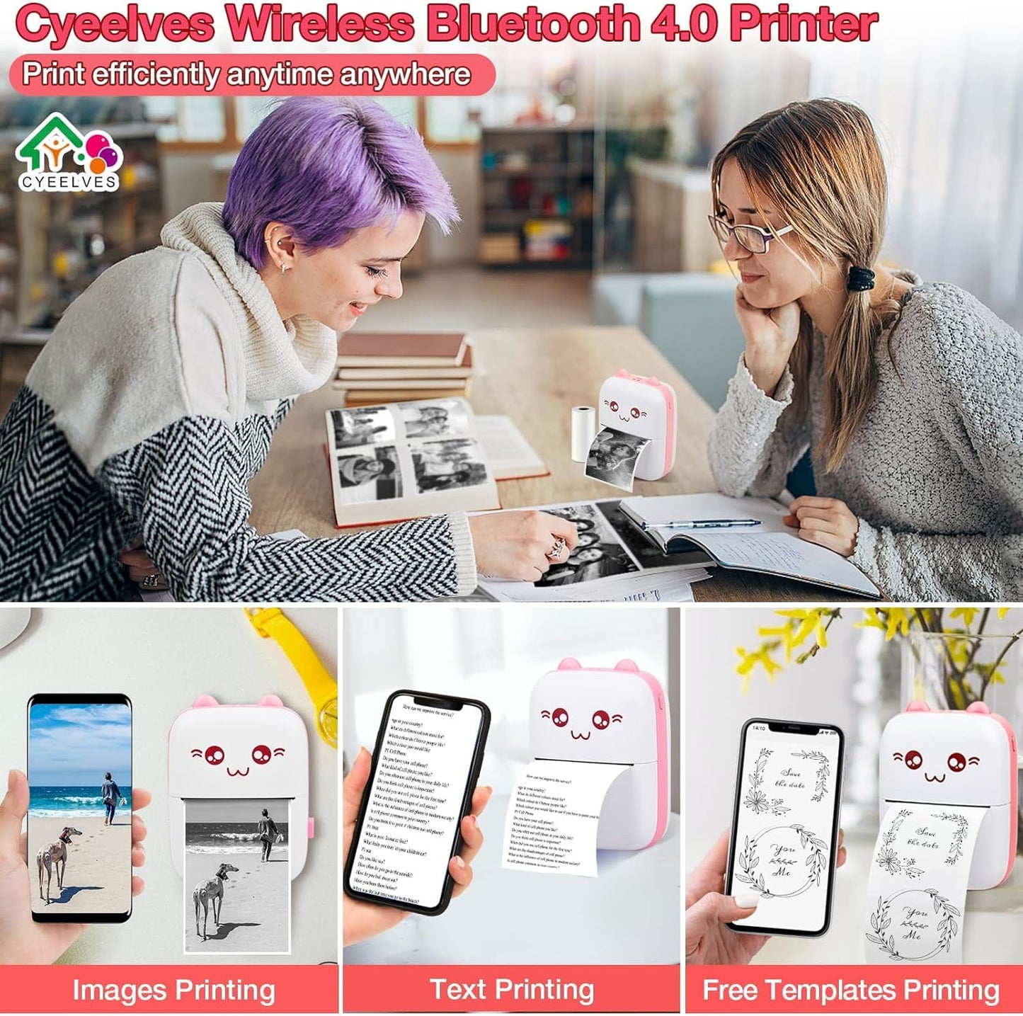 Meow Photo Bluetooth Thermal Printer