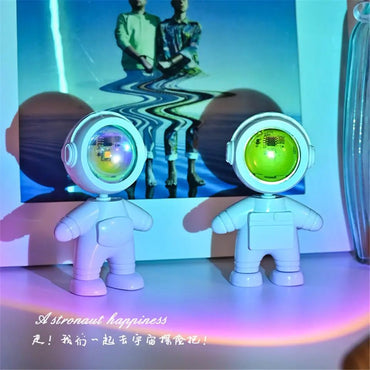 Cute Rechargeable Astronaut sunset lamp