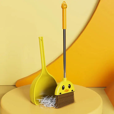 Amazing Duck Cleaning Kit, Duck Dust Broom Set, Little Duck Soap Holder, Duck Toilet Cleaner, Kids Cleaning Kit