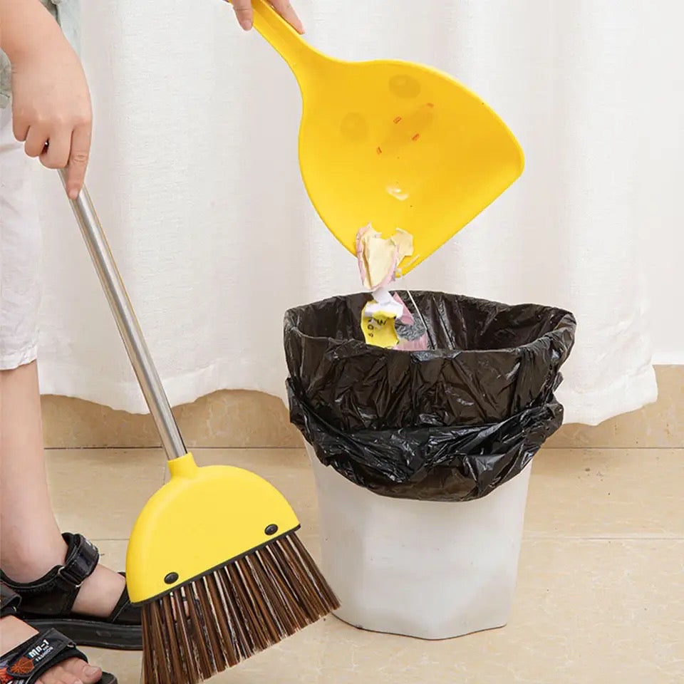 Amazing Duck Cleaning Kit, Duck Dust Broom Set, Little Duck Soap Holder, Duck Toilet Cleaner, Kids Cleaning Kit