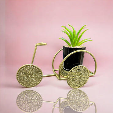 Metal Cycle Plant Holder