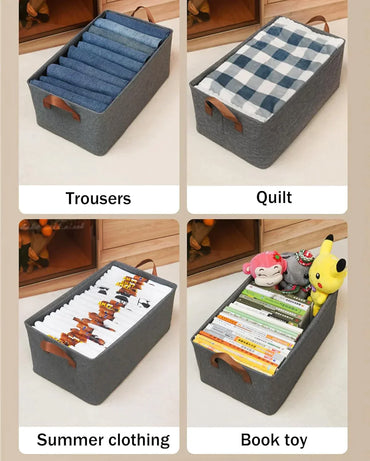 SpaceSaver - The Ultimate Foldable Wardrobe Organizer