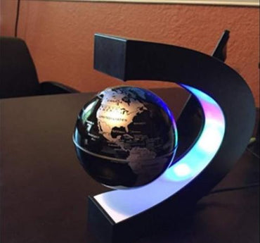 Magnetic Levitating Globe With LED Light