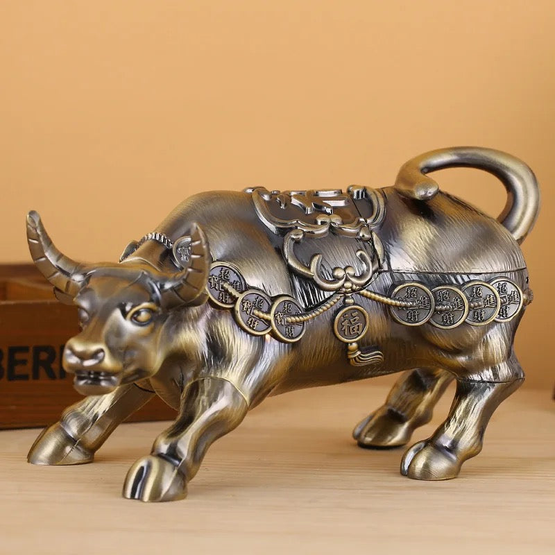 Luxury Metal Bull Ashtray