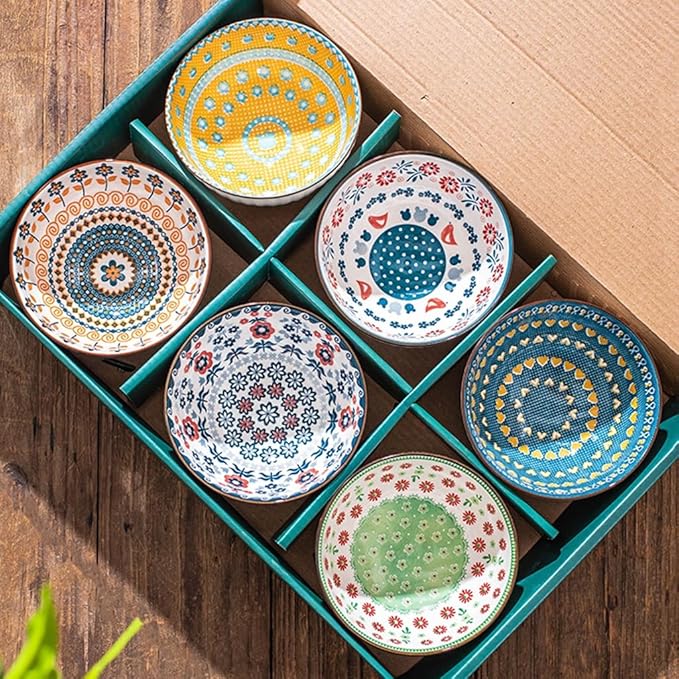 Ceramic Cereal Bowl Set of 6(300ml)