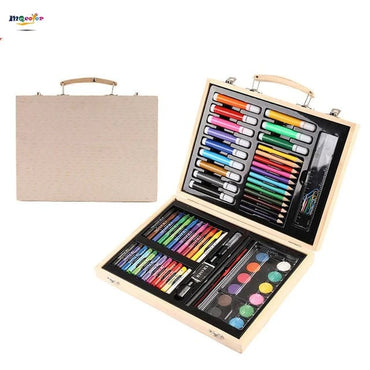 68Pcs Wo oden Art Box