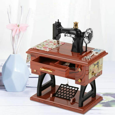 Sewing Machine Music Box – Vintage Charm Meets Musical Delight