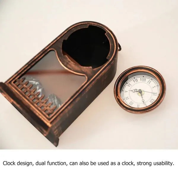 LED CLOCK TOWER FIREPLACE LANTERN
