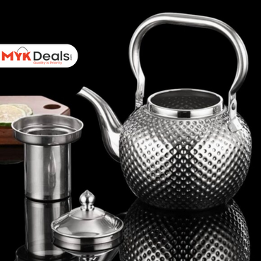 2000ml Teapot with Infuser Stainless Steel