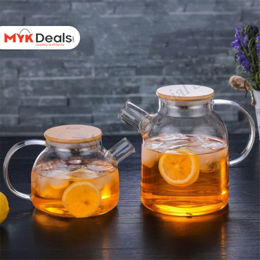Heat Resistant Borosilicate Glass Teapot