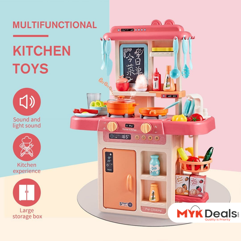 42Pcs Modern Kitchen Set - Kid Kitchen Toy Set