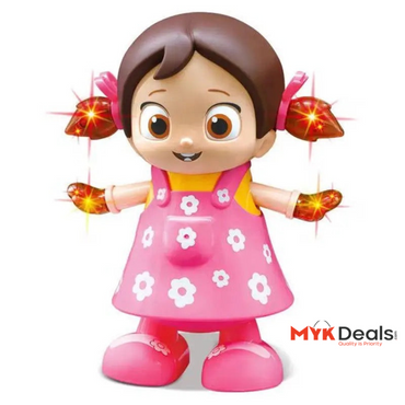 Walking Dancing Doll, Electric Lighting Music Baby Reborn Doll, Musical  Flash Light Baby Doll, Dancing Girl Toy with 3D Lights Music
