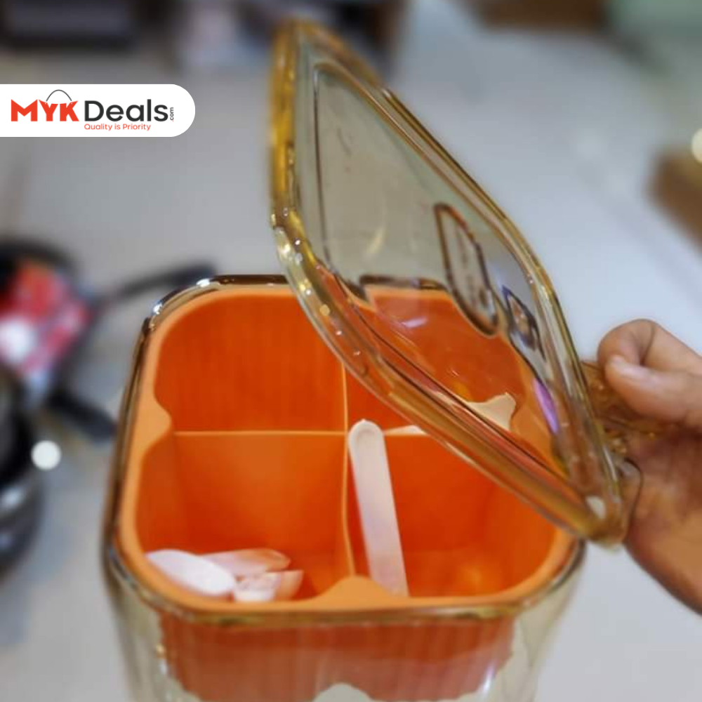 4 Grid Luxury Spice Box