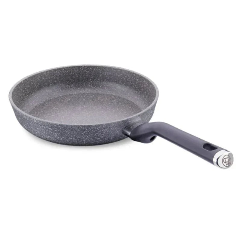 Korkmaz A-3911 Palma Aluminum Frypan 28cm – Non-Stick Black