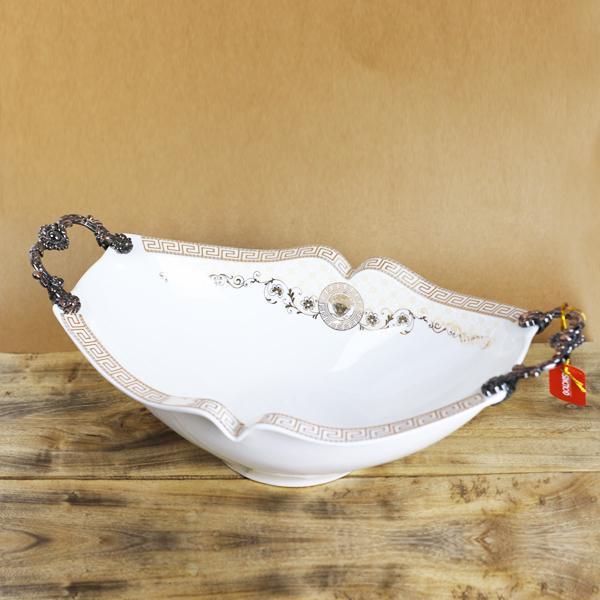 Imported Versace Legendary Oval shaped Ceramic Bowl