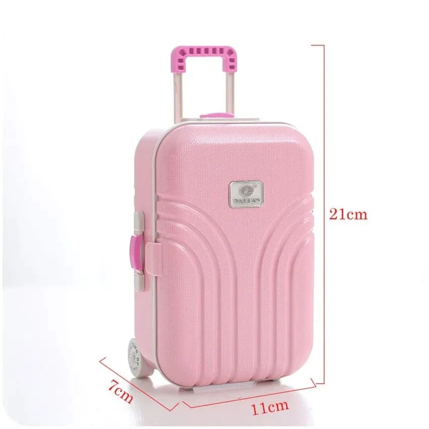 Mini Suitcase Shape Music | Jewellery Mini Storage Box