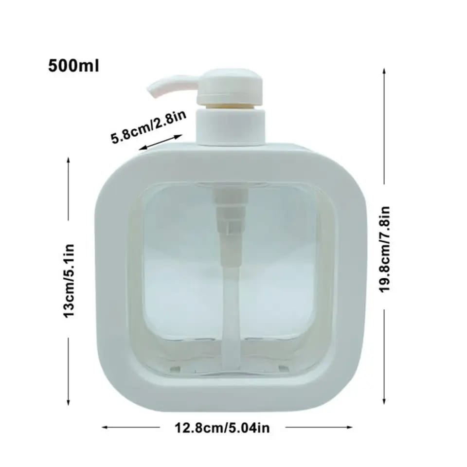 Refillable Lotion & Soap Dispenser