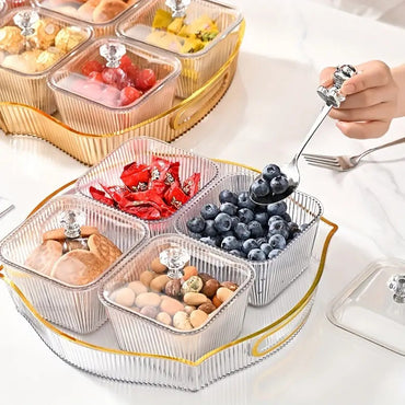 Acrylic Dry Fruit Tray & Serving Platter