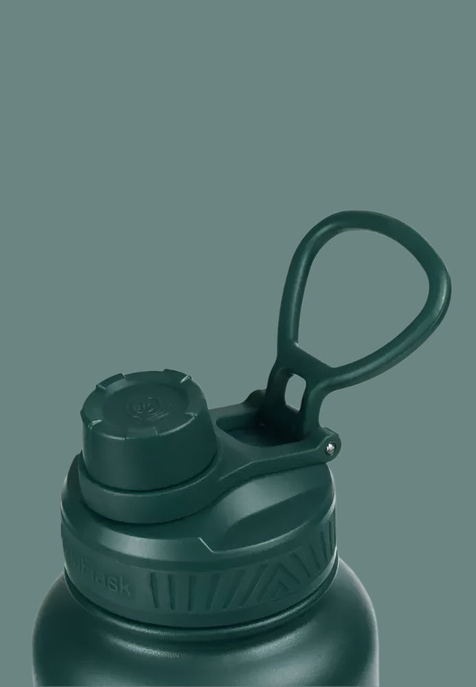 AQUA FLASK 40oz Wide Mouth Vacuum Insulated Stainless Steel Drinking Water Bottle