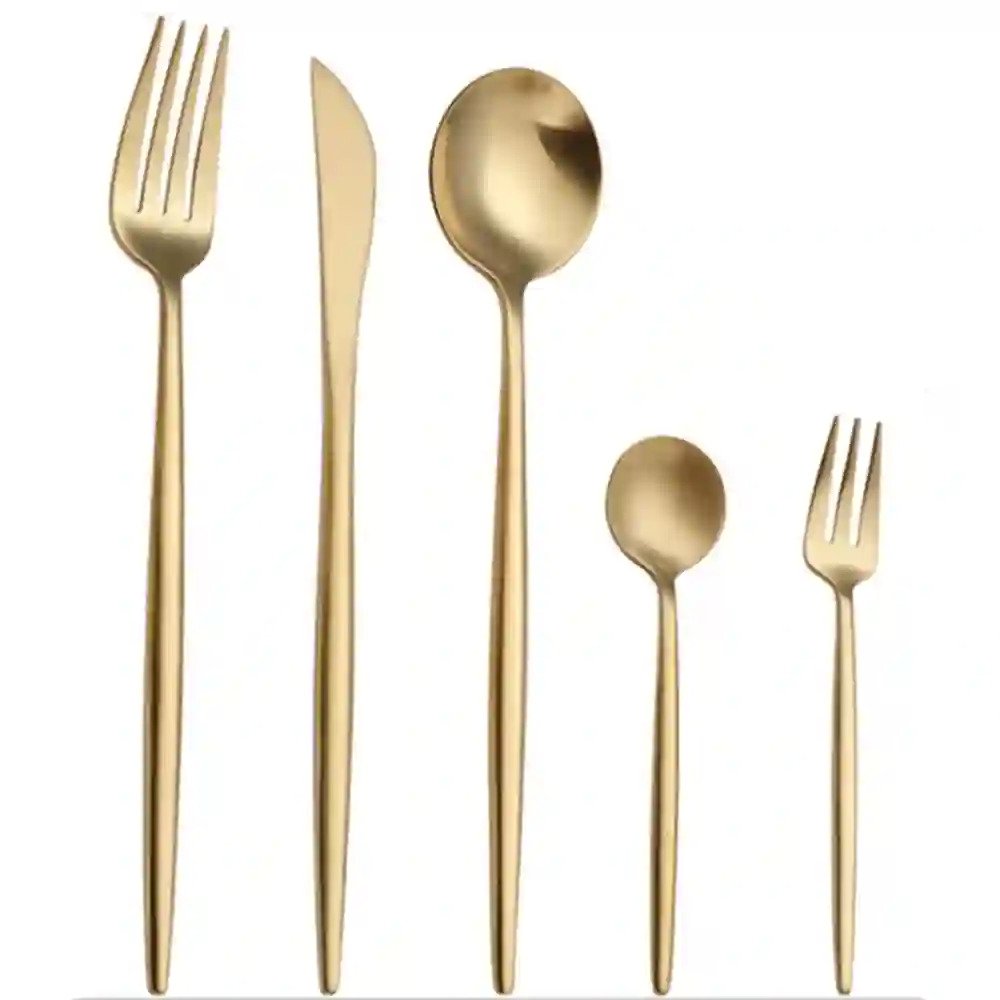 Pure Golden Dinnerware Cutlery Set-24 pcs