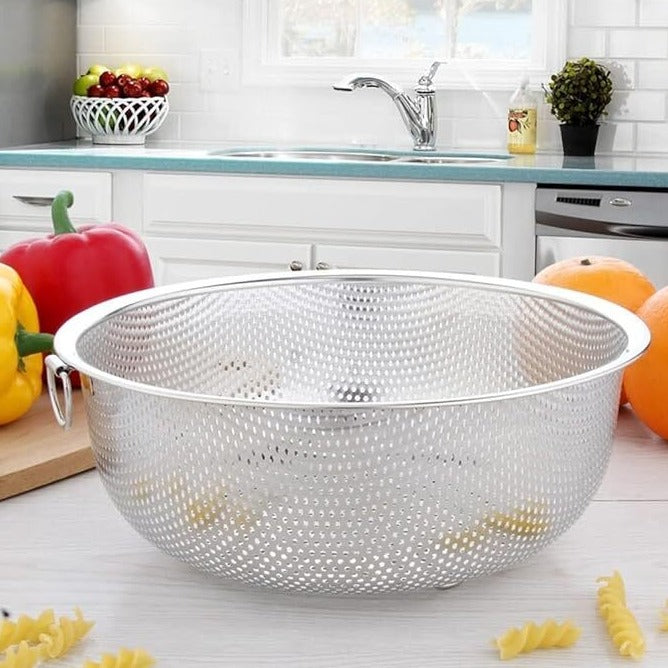 5-Piece Mesh Colander Set – Durable Stainless Steel