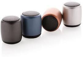 2 Coin Wireless Aluminum Speakers