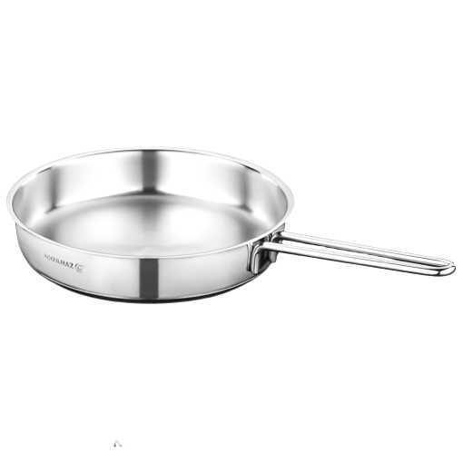 Korkmaz A-1659 Perla Frypan 24x5 cm – 2L Stainless Steel